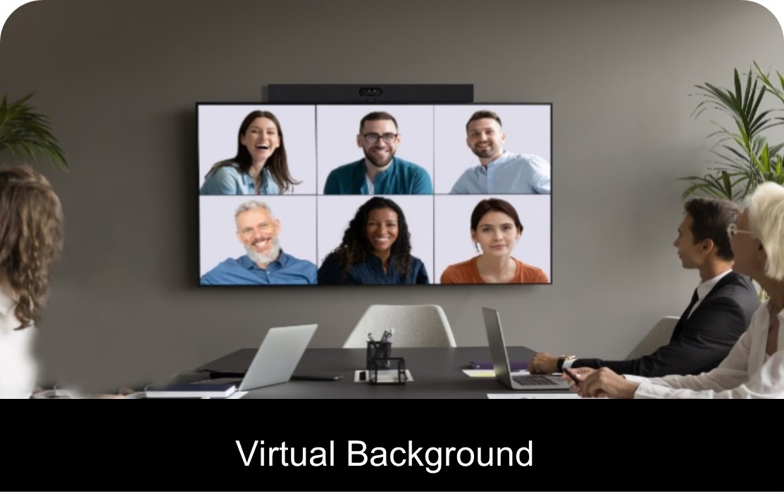 Video conferenza Yealink - Funzione Virtual Background - Vencato informatica